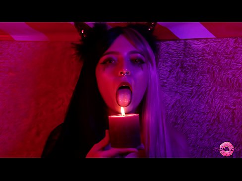 ❤️ Passionate Blowjob e tsoang ho Sexy Succubus e nang le Phethahatso ea Molomo ❤ ☑